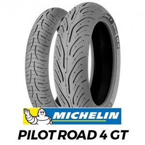 Мотошина Michelin Pilot Road 4 GT 180/55 ZR17 73W TL Задняя (Rear)