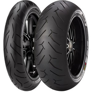 Мотошина Pirelli Diablo Rosso II 120/70 ZR17 58W TL Передняя (Front) (K)